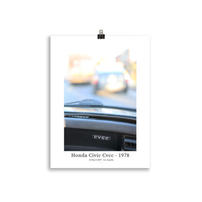 Honda Civic Cvcc - 1978 - Cvcc Brand 30x40