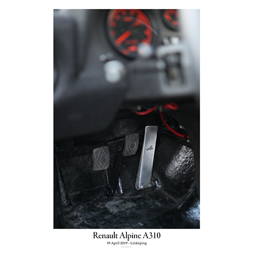 Renault-Alpine-A310-Gas-pedal-with-text