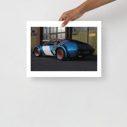 Renault-Alpine-A310-LEft-side-from-behind 30x40