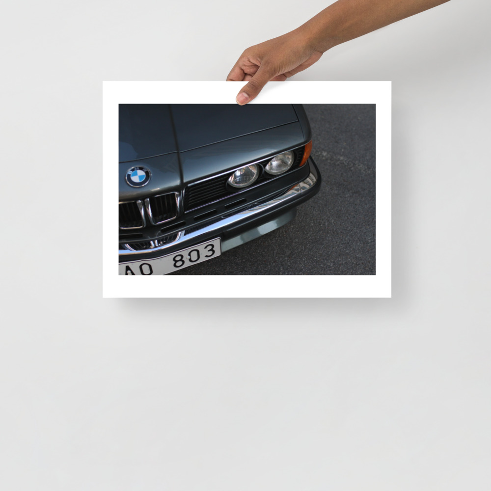 BMW 635 csi - Left headlight above - Fascinating Cars and their owners