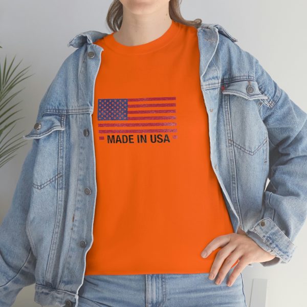 Made in USA - Unisex Heavy Cotton Tee - Image 22