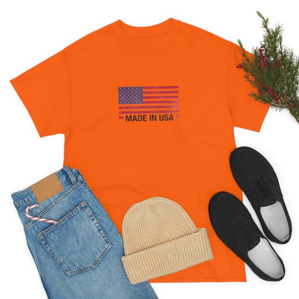 Made in USA - Unisex Heavy Cotton Tee - Image 23