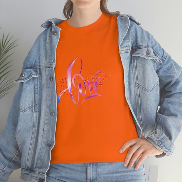 Love - Unisex Heavy Cotton Tee - Image 38