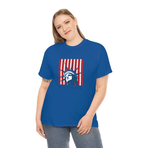 Statue of Liberty - Unisex Heavy Cotton Tee - Image 27