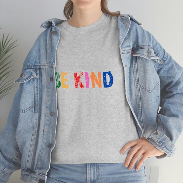 Be kind - Unisex Heavy Cotton Tee - Image 22