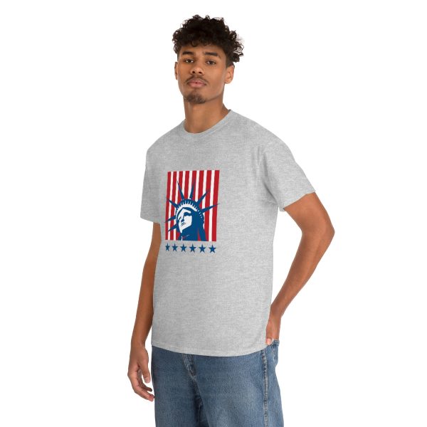 Statue of Liberty - Unisex Heavy Cotton Tee - Image 21