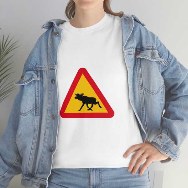 Moose - Unisex Heavy Cotton Tee - Image 6