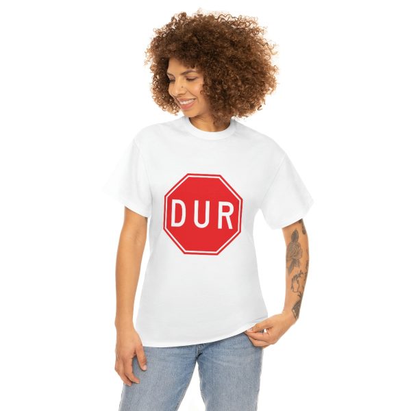 Stop in Turkish - Unisex Heavy Cotton Tee - Image 3