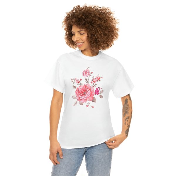 Flower - Unisex Heavy Cotton Tee - Image 10