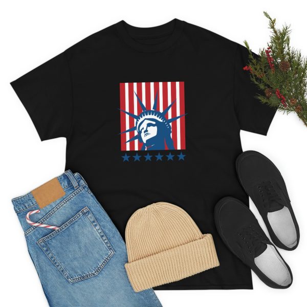 Statue of Liberty - Unisex Heavy Cotton Tee - Image 7