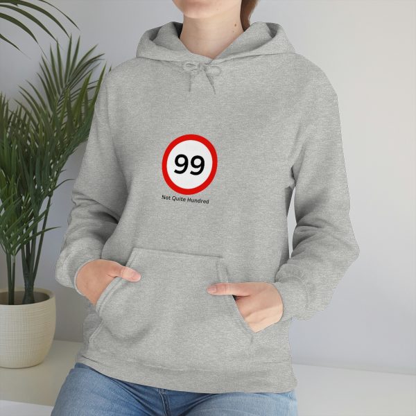 Not Quite Hundred - Unisex Heavy Blend™ Hooded Sweatshirt - Image 14