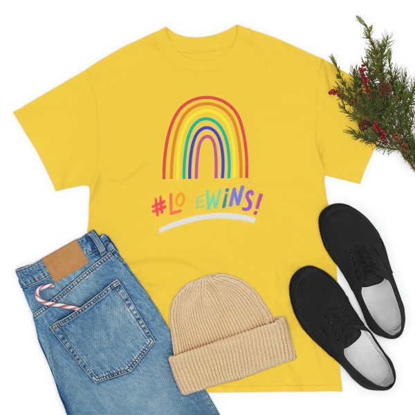 Lovewins! - Unisex Heavy Cotton Tee - Image 31