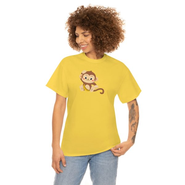 Monkey - Unisex Heavy Cotton Tee - Image 42