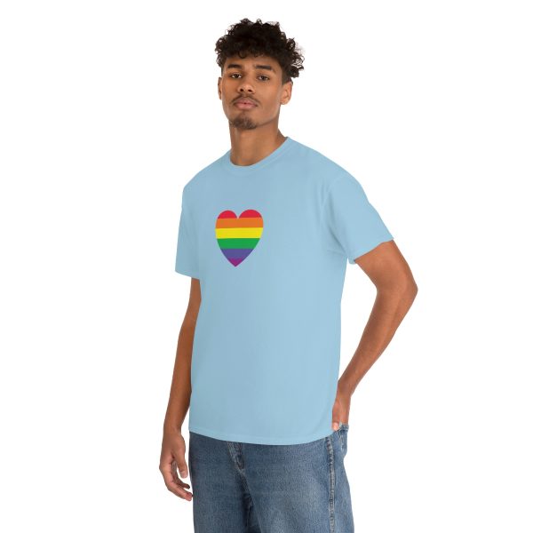 Pride Heart - Unisex Heavy Cotton Tee - Image 37