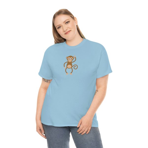 Monkey - Unisex Heavy Cotton Tee - Image 51