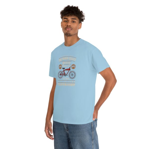 The world League Bicycle - Unisex Heavy Cotton Tee - Image 53