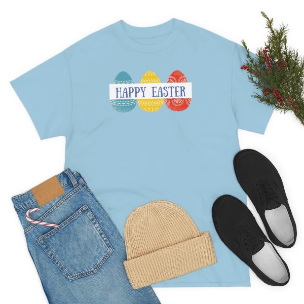 Happy Easter - Unisex Heavy Cotton Tee - Image 54