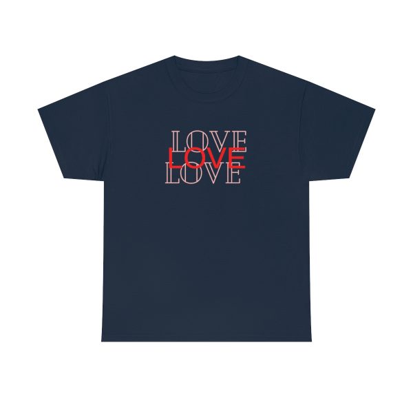 Love Love Love - Unisex Heavy Cotton Tee - Image 25