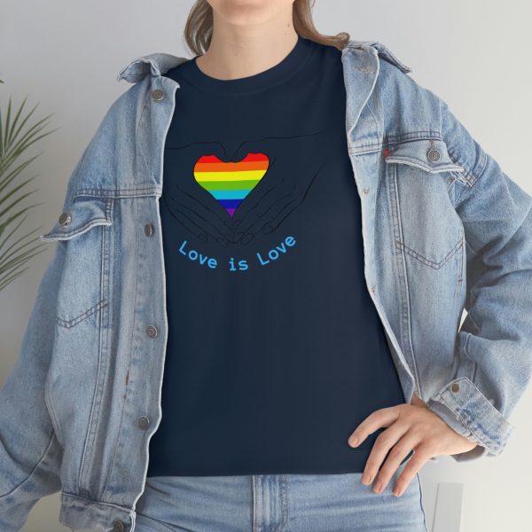 Love is Love - Unisex Heavy Cotton Tee - Image 30