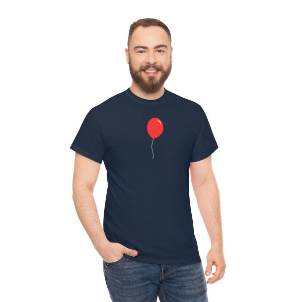 Red Balloon - Unisex Heavy Cotton Tee - Image 44