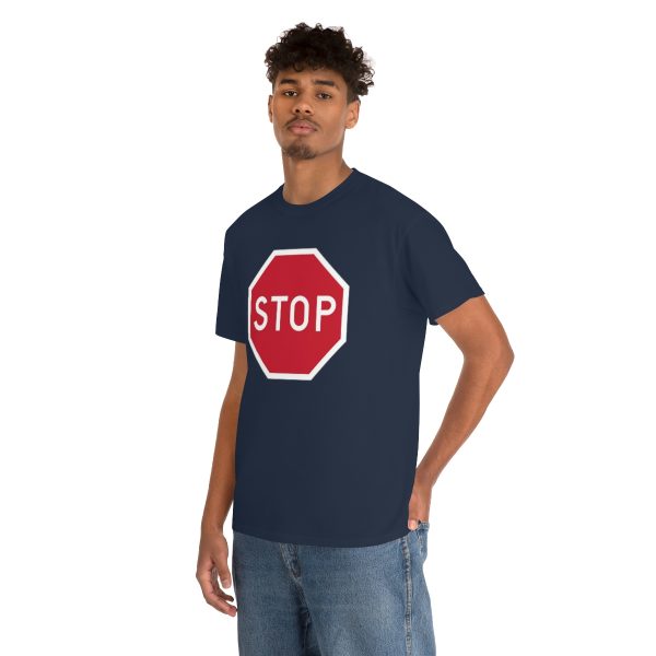 Stop - Unisex Heavy Cotton Tee