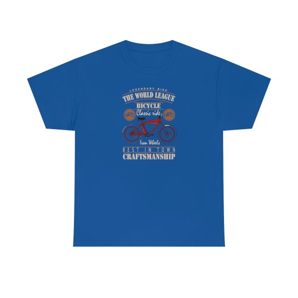 The world League Bicycle - Unisex Heavy Cotton Tee - Image 57