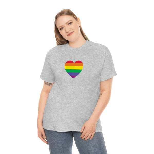 Pride Heart - Unisex Heavy Cotton Tee - Image 19