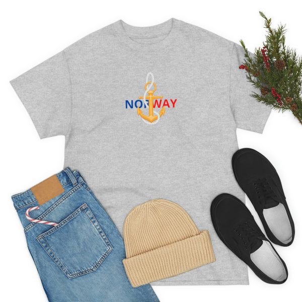 Norway - Unisex Heavy Cotton Tee - Image 31