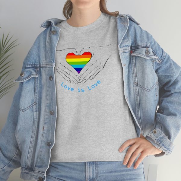 Love is Love - Unisex Heavy Cotton Tee - Image 22