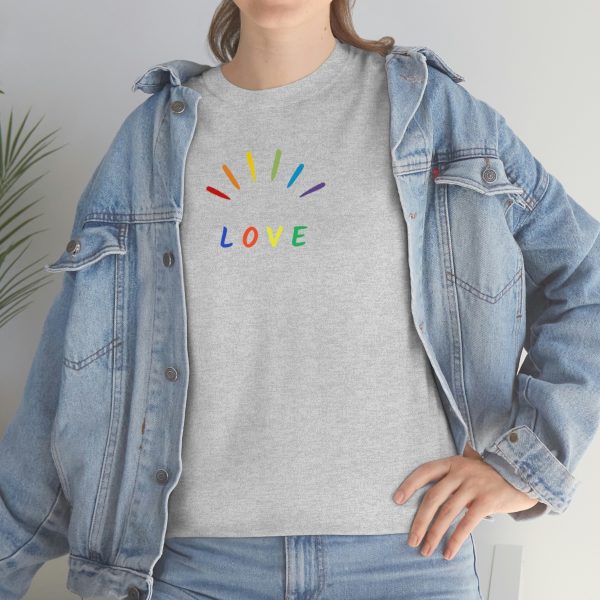 Love - Unisex Heavy Cotton Tee - Image 22