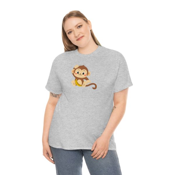 Monkey - Unisex Heavy Cotton Tee - Image 27