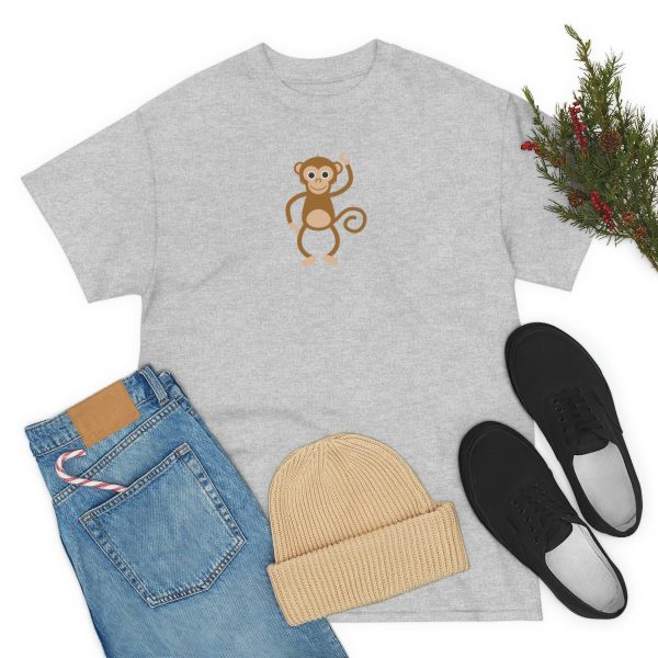 Monkey - Unisex Heavy Cotton Tee - Image 31