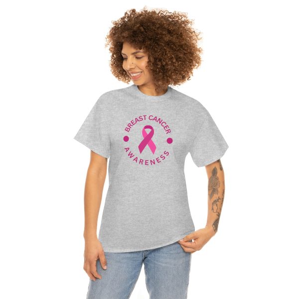 Breast Cancer Awerness - Unisex Heavy Cotton Tee - Image 18