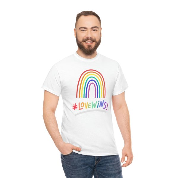 Lovewins! - Unisex Heavy Cotton Tee - Image 12