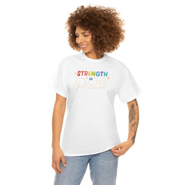 Strength in Pride - Unisex Heavy Cotton Tee - Image 10