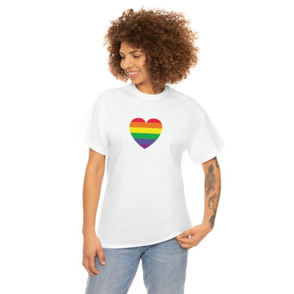 Pride Heart - Unisex Heavy Cotton Tee - Image 10