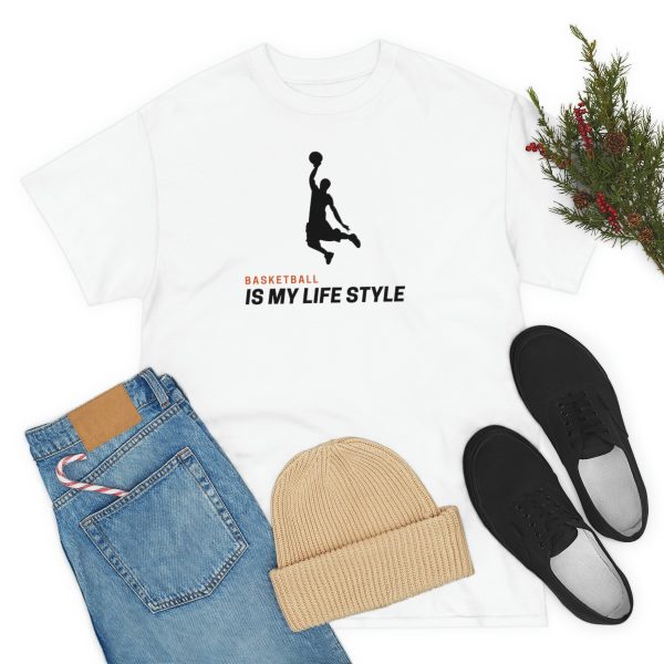 Basket is my life style - Unisex Heavy Cotton Tee - Image 15