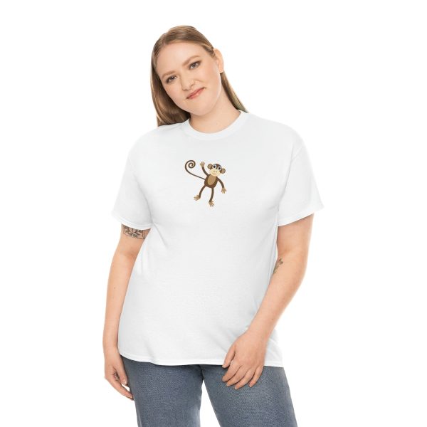 Monkey - Unisex Heavy Cotton Tee - Image 11