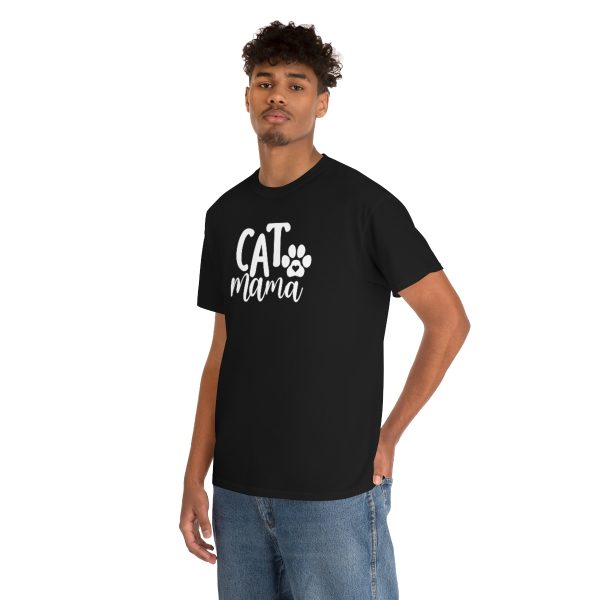 Cat mama - Unisex Heavy Cotton Tee - Image 13