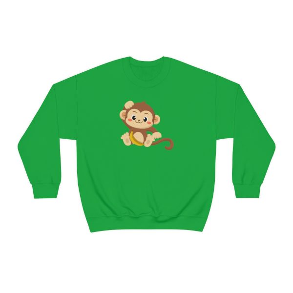 Monkey - Unisex Heavy Blend™ Crewneck Sweatshirt - Image 25