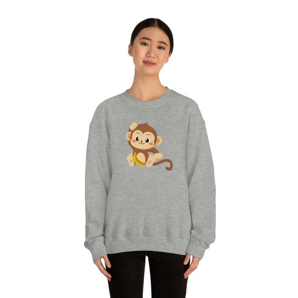 Monkey - Unisex Heavy Blend™ Crewneck Sweatshirt - Image 18