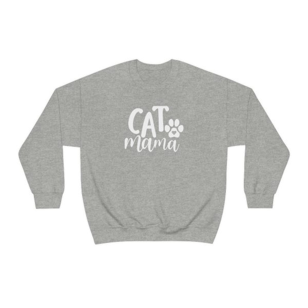 Cat mama - Unisex Heavy Blend™ Crewneck Sweatshirt - Image 17