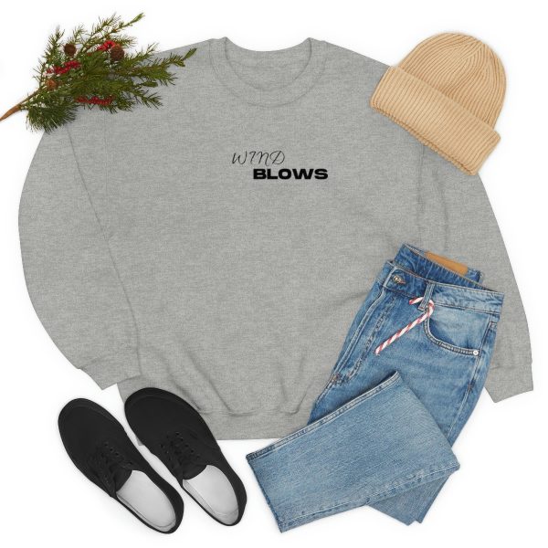 Wind Blows - Unisex Heavy Blend™ Crewneck Sweatshirt - Image 15