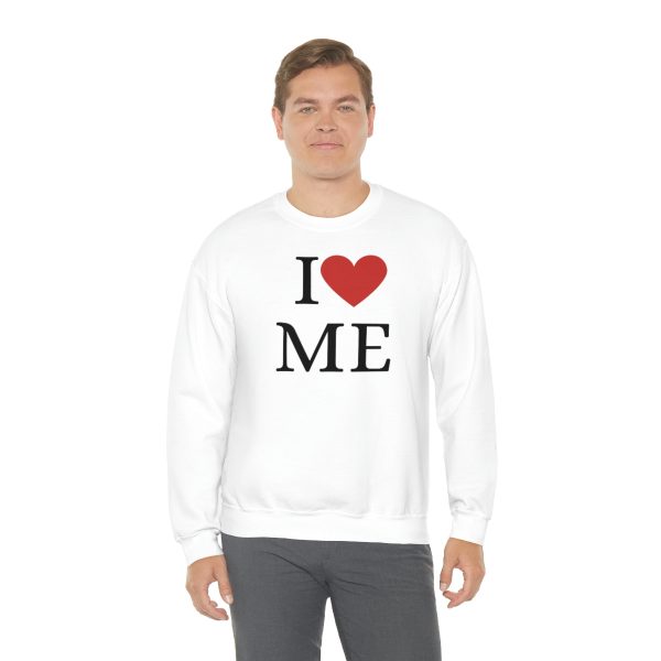 I Love Me - Unisex Heavy Blend™ Crewneck Sweatshirt - Image 5