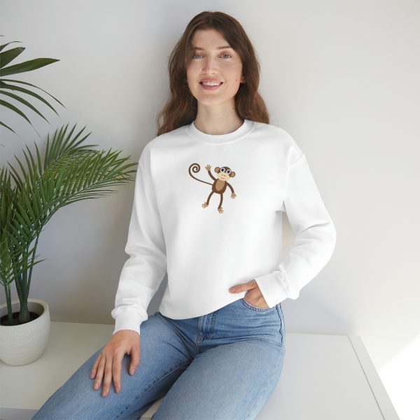 Monkey - Unisex Heavy Blend™ Crewneck Sweatshirt - Image 14