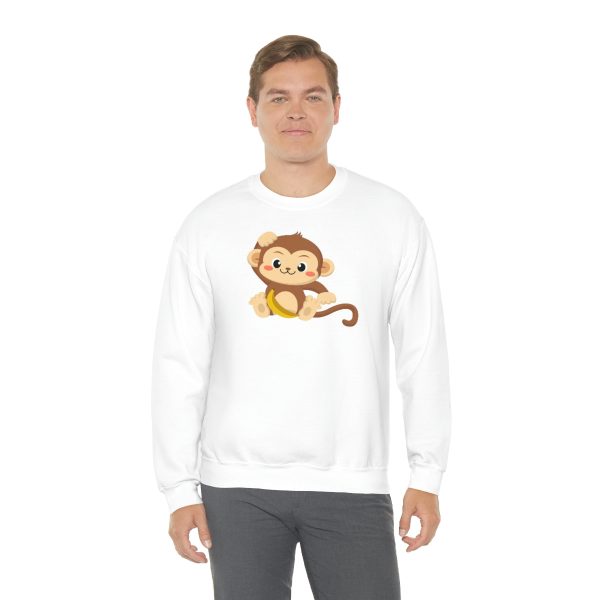 Monkey - Unisex Heavy Blend™ Crewneck Sweatshirt - Image 12