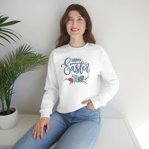 Happy Easter - Unisex Heavy Blend™ Crewneck Sweatshirt - Image 6