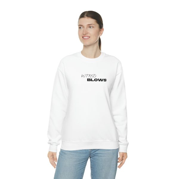 Wind Blows - Unisex Heavy Blend™ Crewneck Sweatshirt