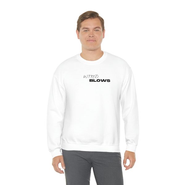 Wind Blows - Unisex Heavy Blend™ Crewneck Sweatshirt - Image 5