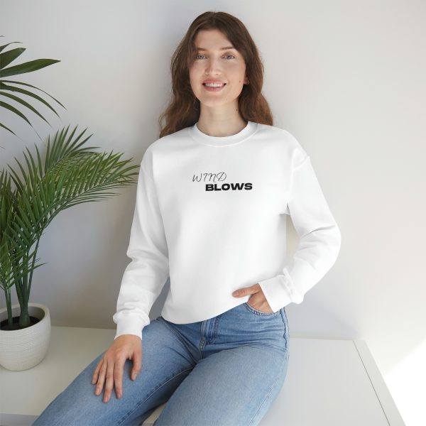 Wind Blows - Unisex Heavy Blend™ Crewneck Sweatshirt - Image 6